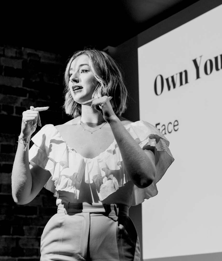 Emerging leaders page (3) Annelise presenting