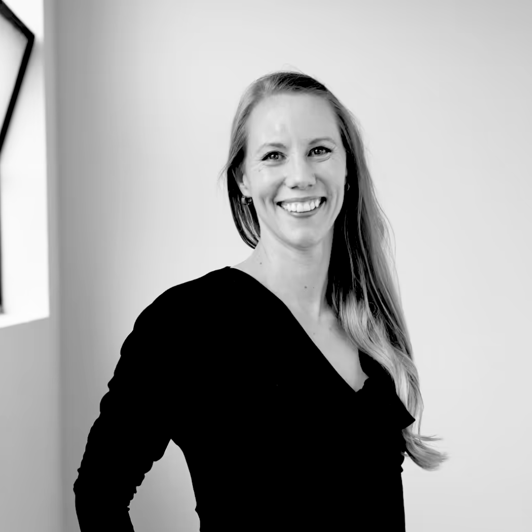 Shannyn Merlo black and white headshot