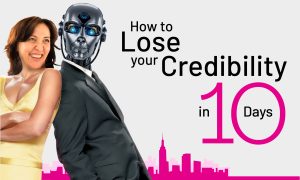 How to lose your credibility in 10 days blog image
