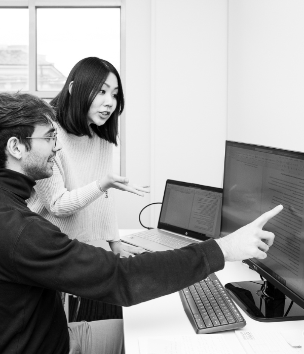 Discussing on Computer